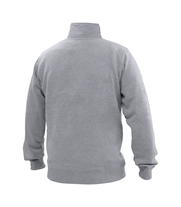 POLERON FULL ZIP UNISEX M/LARGA 65% POLY 35% ALG