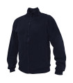 POLERON FULL ZIP UNISEX M/LARGA 65% POLY 35% ALG