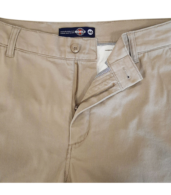 PANTALON EXECUTIVE CASUAL SLIM HOMBRE