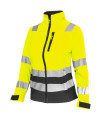 CHAQUETA SOFTSHELL ALTA VISIBILIDAD M/L MUJER