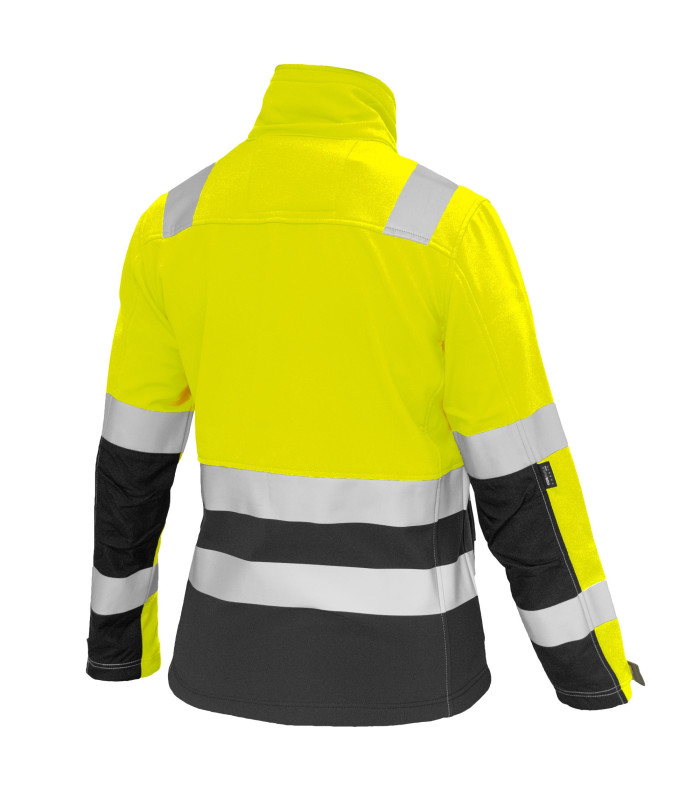CHAQUETA SOFTSHELL ALTA VISIBILIDAD M/L MUJER