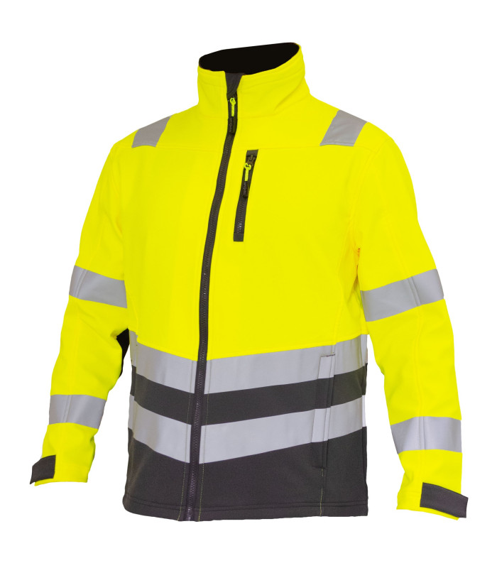 CHAQUETA SOFTSHELL ALTA VISIBILIDAD M/L HOMBRE