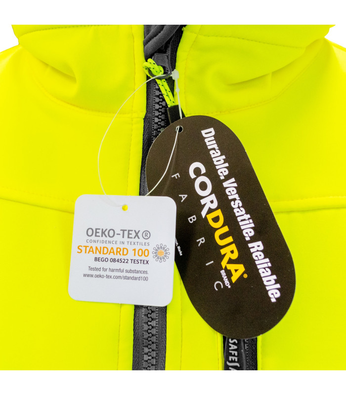 CHAQUETA SOFTSHELL ALTA VISIBILIDAD M/L HOMBRE