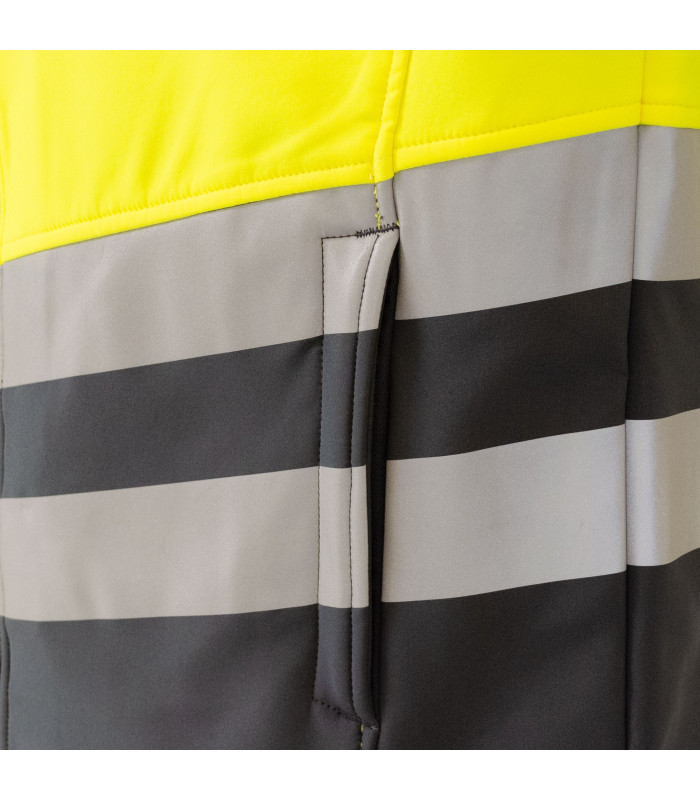CHAQUETA SOFTSHELL ALTA VISIBILIDAD M/L HOMBRE