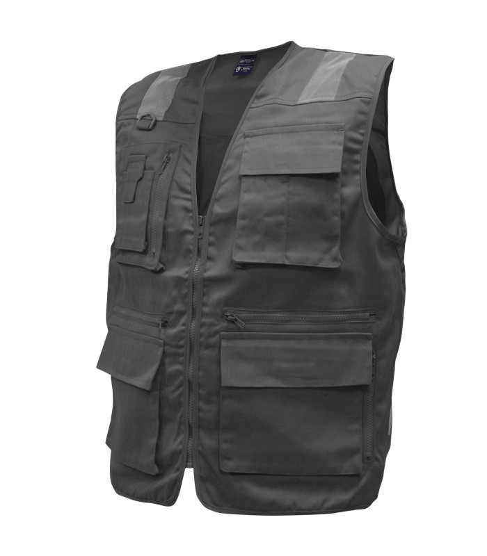 CHALECO GEOLOGO GABARDINA PRACTICAL LINE UNISEX S/MANGA