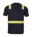 POLERA HIBRIDA DUAL HI VIS HOMBRE M/CORTA