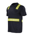 POLERA HIBRIDA DUAL HI VIS HOMBRE M/CORTA