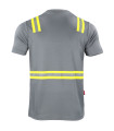 POLERA HIBRIDA DUAL HI VIS HOMBRE M/CORTA