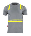 POLERA HIBRIDA DUAL HI VIS HOMBRE M/CORTA