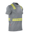 POLERA HIBRIDA DUAL HI VIS HOMBRE M/CORTA