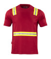 POLERA HIBRIDA DUAL HI VIS HOMBRE M/CORTA