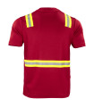 POLERA HIBRIDA DUAL HI VIS HOMBRE M/CORTA