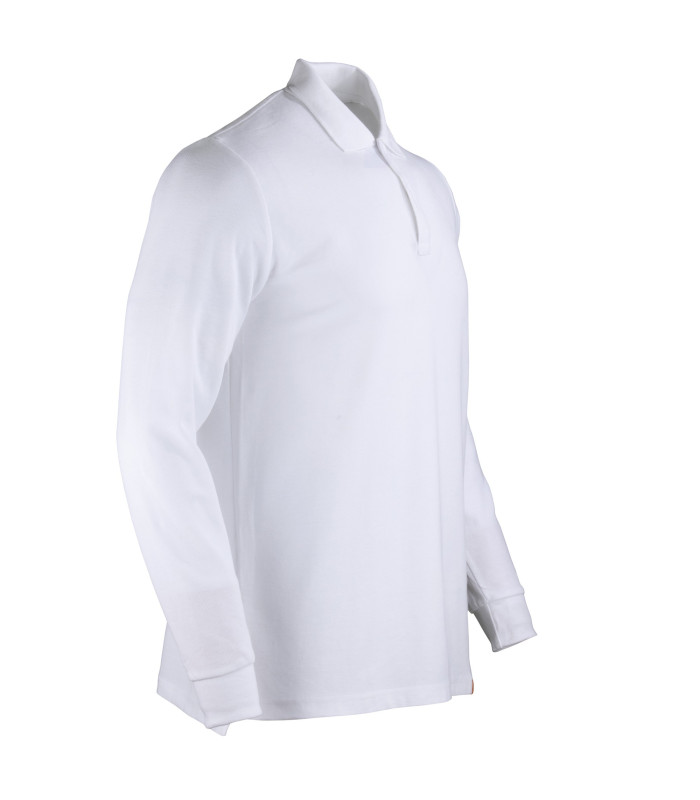 POLERA POLO M/L HOMBRE 80% ALG 20% POLY