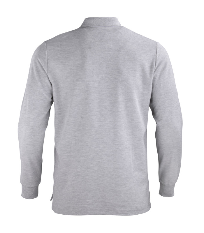 POLERA POLO M/L HOMBRE 80% ALG 20% POLY