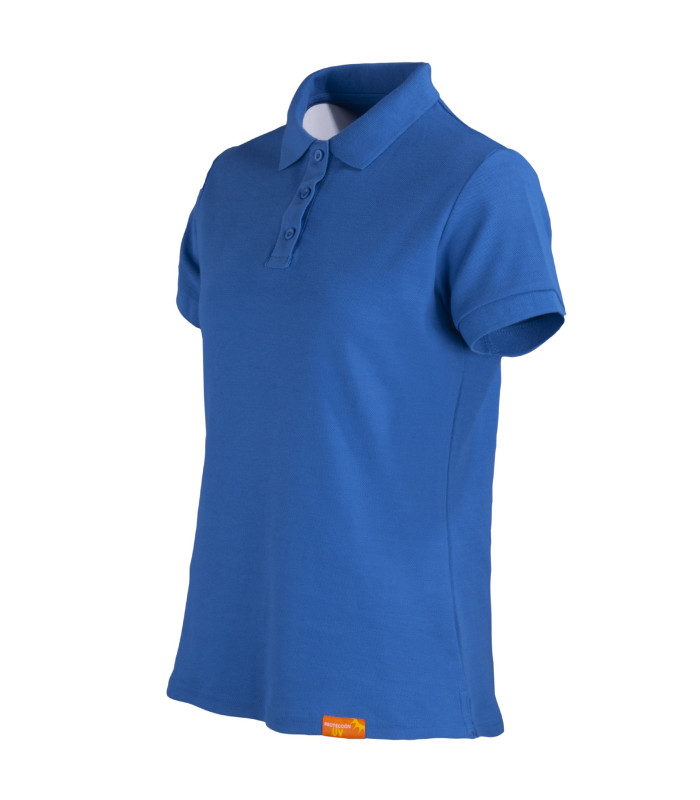 POLERA POLO M/C MUJER 80% ALG 20% POLY