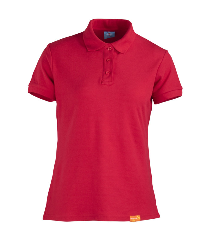 POLERA POLO M/C MUJER 80% ALG 20% POLY