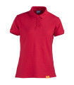 POLERA POLO M/C MUJER 80% ALG 20% POLY