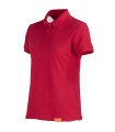 POLERA POLO M/C MUJER 80% ALG 20% POLY