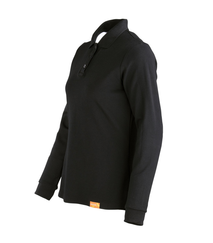 POLERA POLO M/L MUJER 80% ALG 20% POLY