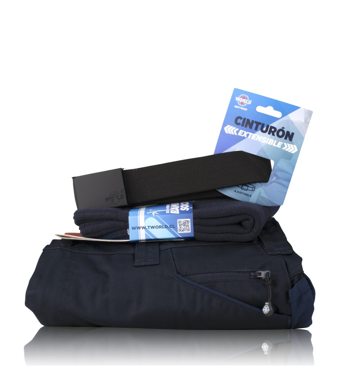 KIT (CALCETÍN + CINTURÓN + PANTALÓN MAÑIO) HOMBRE