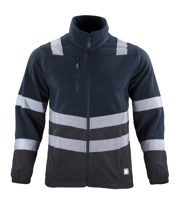 MICROPOLAR IRON LINE C/REFLECTIVA M/L  HOMBRE