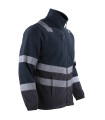 MICROPOLAR IRON LINE C/REFLECTIVA M/L  HOMBRE