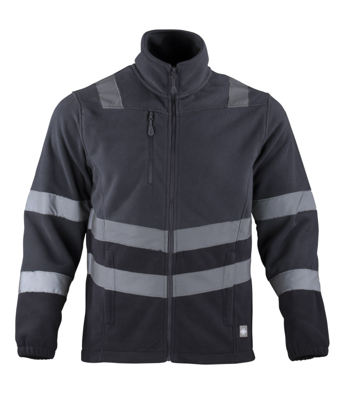 MICROPOLAR IRON LINE C/REFLECTIVA M/L  HOMBRE