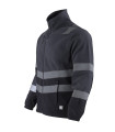 MICROPOLAR IRON LINE C/REFLECTIVA M/L  HOMBRE