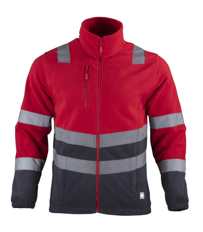 MICROPOLAR IRON LINE C/REFLECTIVA M/L  HOMBRE