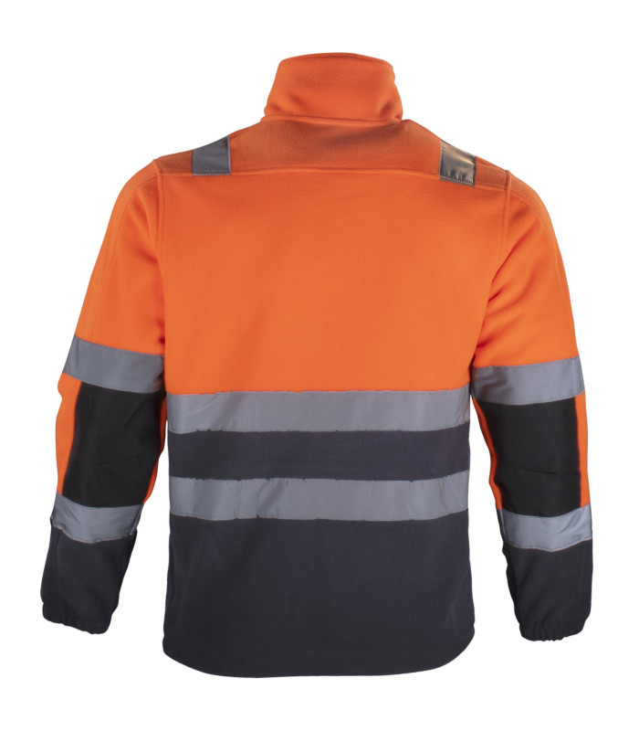 MICROPOLAR HI VIS CLASE 2 BI COLOR M/L HOMBRE