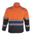 MICROPOLAR HI VIS CLASE 2 BI COLOR M/L HOMBRE