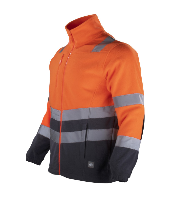 MICROPOLAR HI VIS CLASE 2 BI COLOR M/L HOMBRE