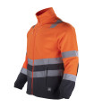 MICROPOLAR HI VIS CLASE 2 BI COLOR M/L HOMBRE