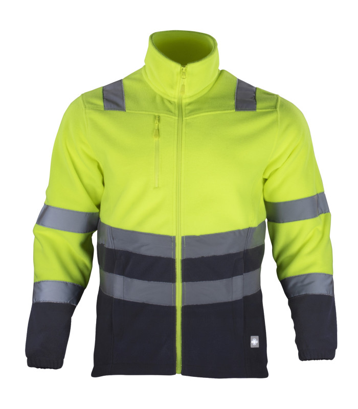 MICROPOLAR HI VIS CLASE 2 BI COLOR M/L HOMBRE
