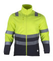 MICROPOLAR HI VIS CLASE 2 BI COLOR M/L HOMBRE