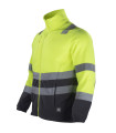 MICROPOLAR HI VIS CLASE 2 BI COLOR M/L HOMBRE