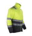 MICROPOLAR HI VIS CLASE 2 BI COLOR M/L HOMBRE