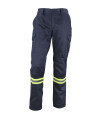 PANTALON GABARDINA DUAL HI VIS CON CINTA DIA Y NOCHE