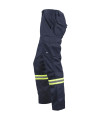 PANTALON GABARDINA DUAL HI VIS CON CINTA DIA Y NOCHE