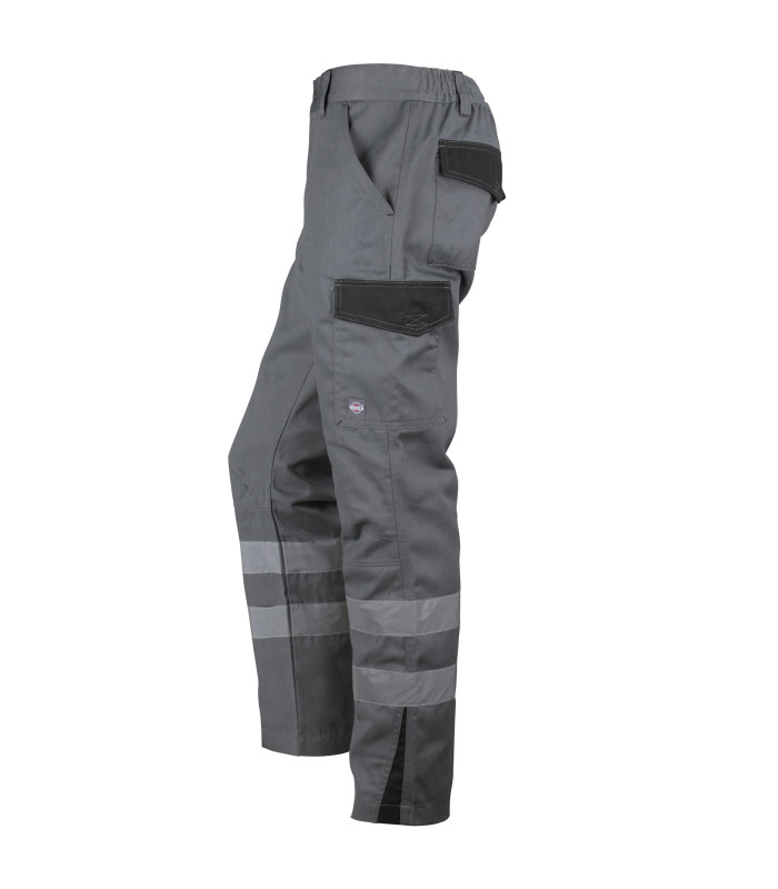 PANTALON CARGO GABARDINA BICOLOR C/CINTA PRACTICAL LINE