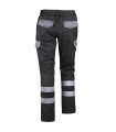 PANTALON CARGO GABARDINA BICOLOR C/CINTA PRACTICAL LINE