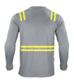 POLERA HIBRIDA DUAL HI VIS HOMBRE M/LARGA