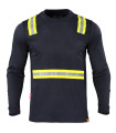 POLERA HIBRIDA DUAL HI VIS HOMBRE M/LARGA