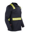 POLERA HIBRIDA DUAL HI VIS HOMBRE M/LARGA