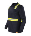 POLERA HIBRIDA DUAL HI VIS HOMBRE M/LARGA