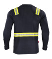 POLERA HIBRIDA DUAL HI VIS HOMBRE M/LARGA