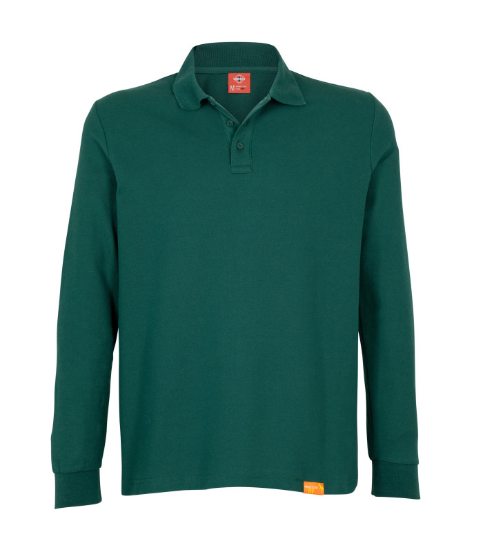 POLERA POLO M/L HOMBRE 60% ALG 40% POLY