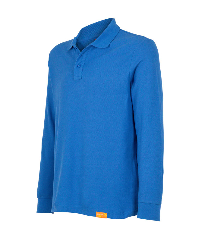 POLERA POLO M/L HOMBRE 60% ALG 40% POLY