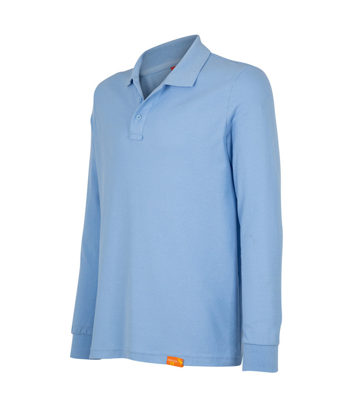 POLERA POLO M/L HOMBRE 60% ALG 40% POLY