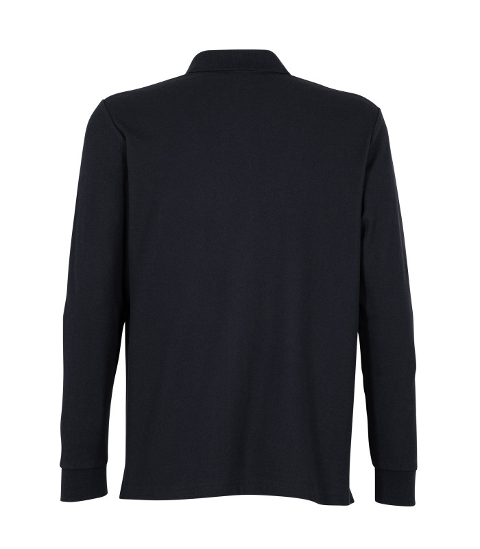 POLERA POLO M/L HOMBRE 80% ALG 20% POLY